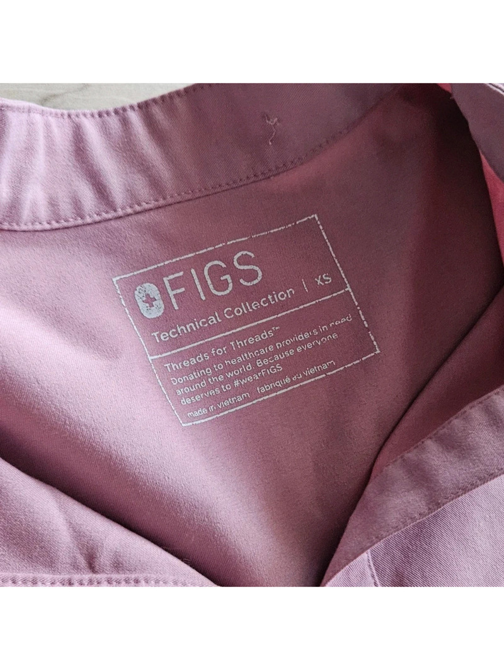 FIGS Technical Collection Scrub Set Size XS